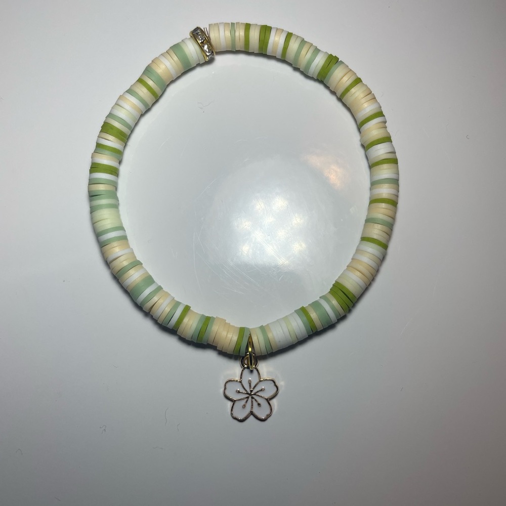 lily clay bracelet